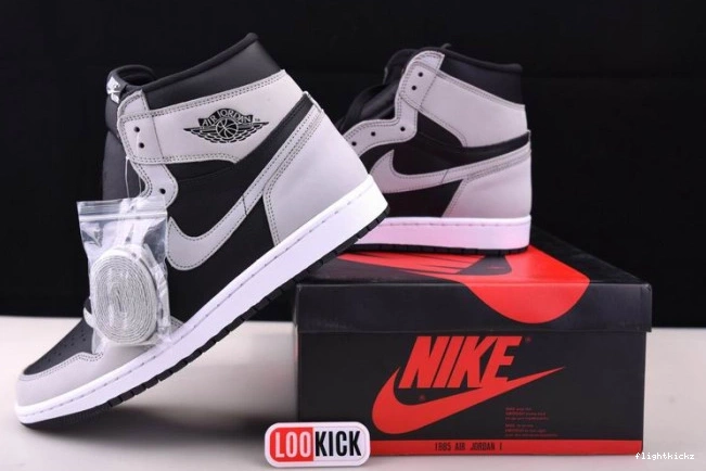 Black Grey Retro Air 1 White 555088-035 Smoke High Jordan Light 0811